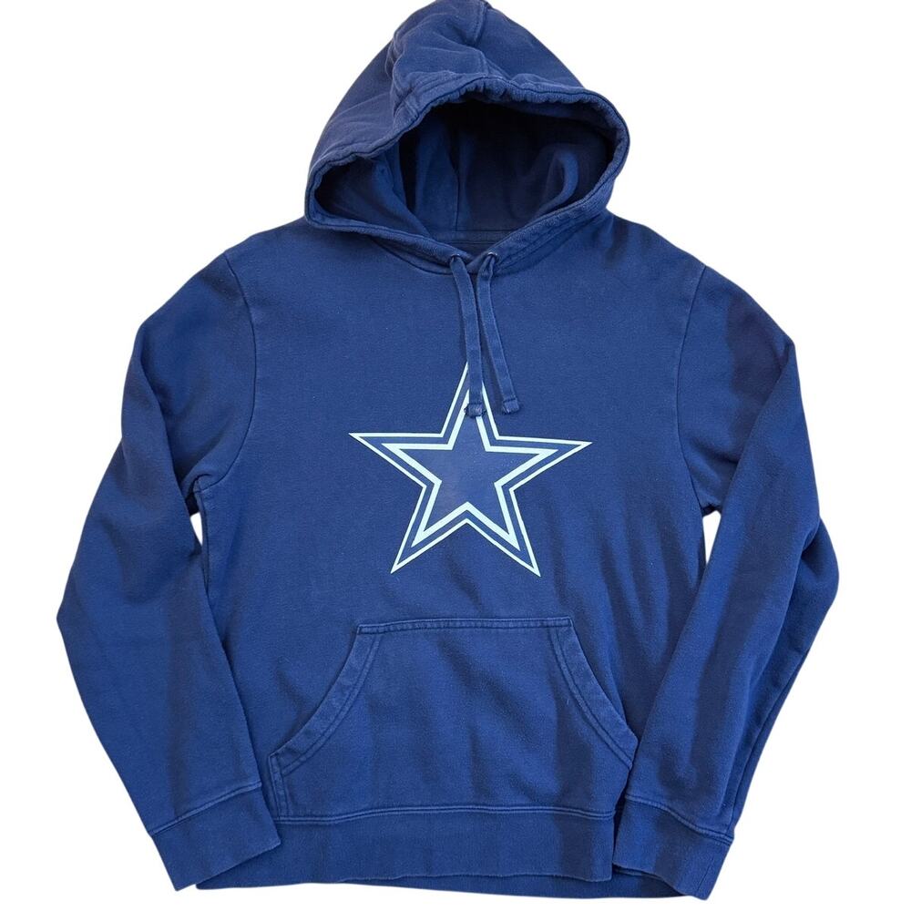 Dallas Cowboys NFL Dak Prescott Blue Hoodie Sweatshirt Size Medium